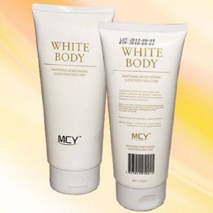 Kem dưỡng trắng White body MCY