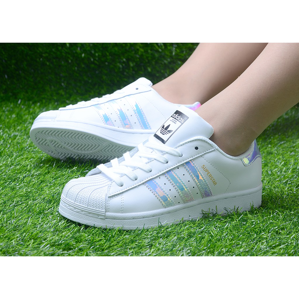 Giày ADIDAS SUPERSTAR HOLOGRAM cổ thấp nữ thế thao siêu xinh siêu chất giá rẻ | NeverStopShop.com