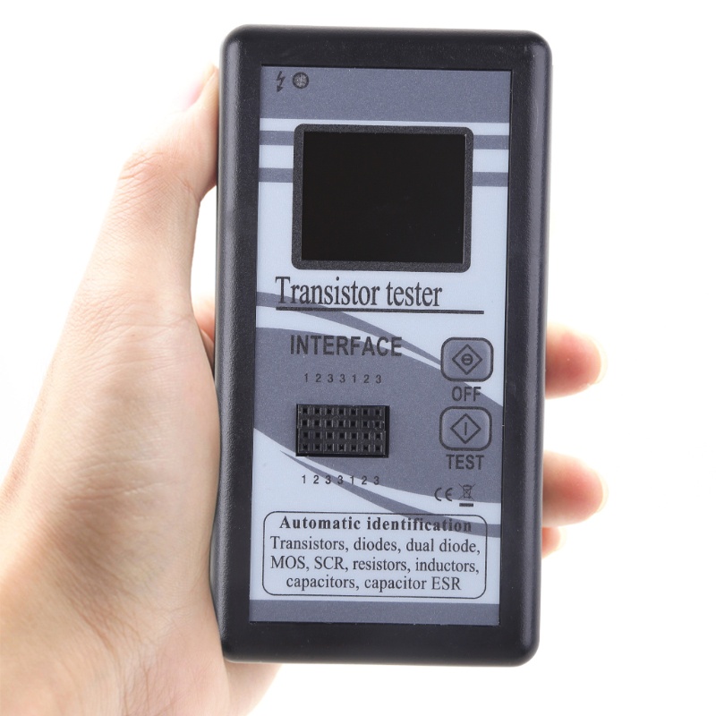 Thiết bị kiểm tra điện trở MOS ESR LCR màn hình màu