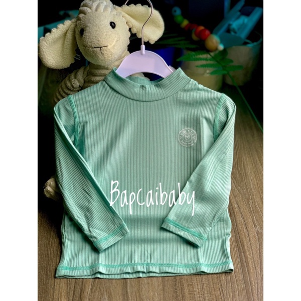 Áo nhiệt Hrnee chất Modal organic mềm mát cho bé trai bé gái 6 tháng đến 4 tuổi