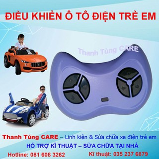 ❤️ Điều khiển từ xa Ô tô điện trẻ em mạch JR-RX 6V màu Tím