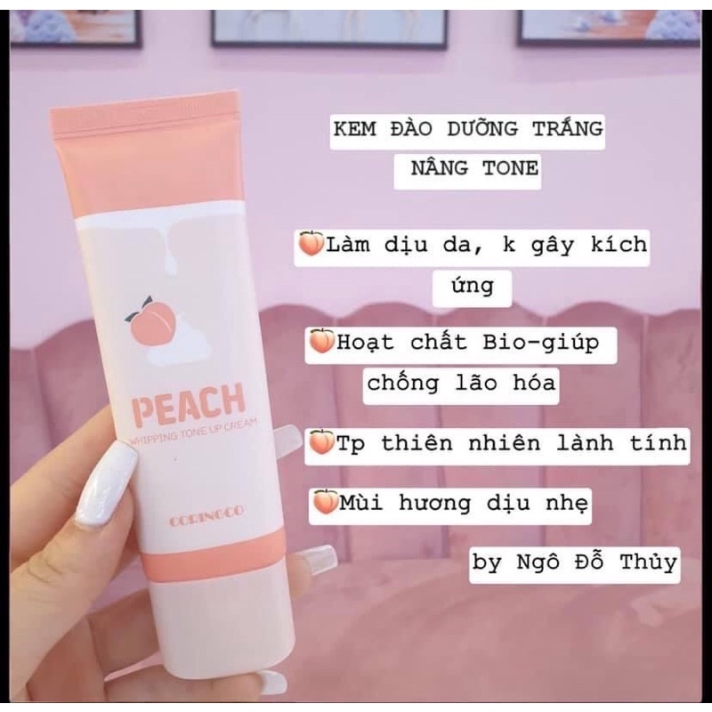 KEM ĐÀO CORINGCO PEACH WHIPPING TONE UP CREAM | BigBuy360 - bigbuy360.vn