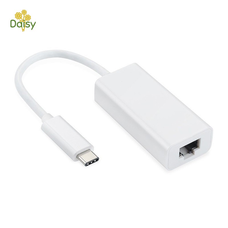 Bộ chuyển đổi USB-C/TYPE-C sang cổng dây mạng RJ45 Ethernet LAN cho MACBook và thiết bị TypeC