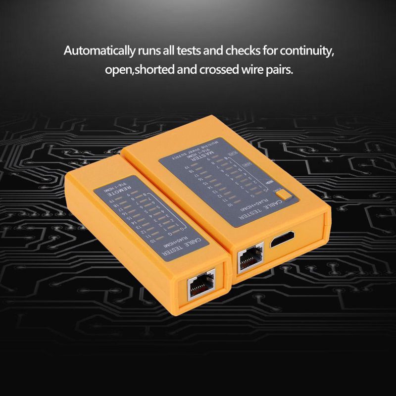 Dây Cáp Kiểm Tra Đa Phương Tiện Dc9V Hd Hdmi Rj45