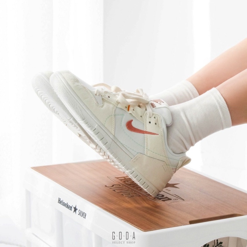 GIÀY THỂ THAO SNEAKER NIKE DUNK DISRUPT 2 màu beige DH4402-100