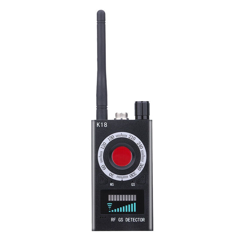 Máy phát hiện Theo Dõi Camera, GPS, Nghe Lén, Định Vị K18 RF Detector Cao Cấp