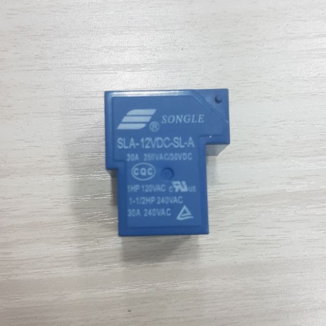 Relay songle 30A - 12V - 4 chân - hàng mới