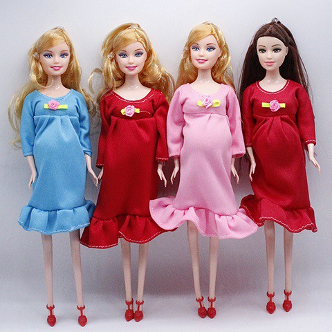 Búp Bê Barbie Có Khớp Cử Động Xinh Xắn Cho Bé Gái