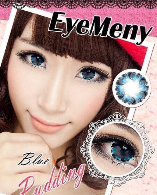 Lens Pudding Hoa Đủ màu (Size L)