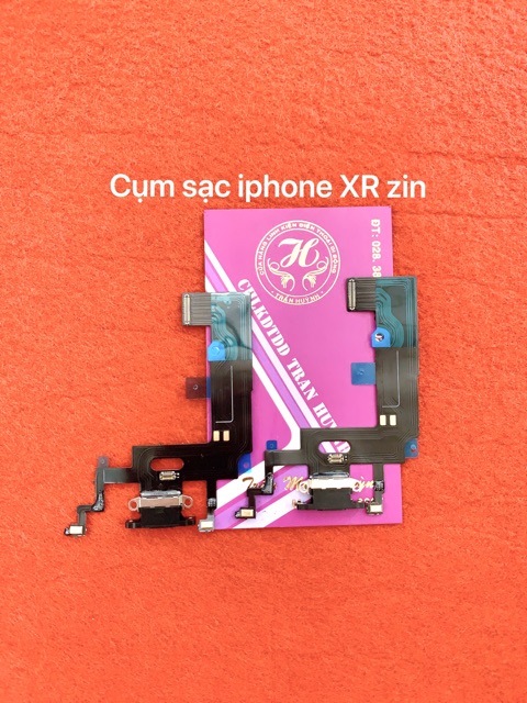 Cụm đuôi sạc iphone XR zin-mới 100%