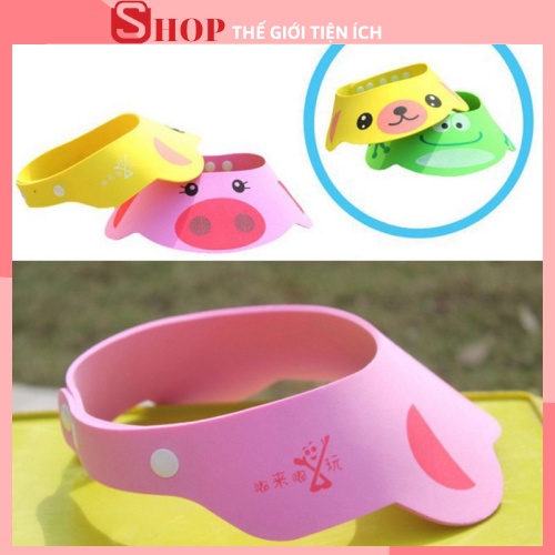 Mũ Tắm Chắn Nước Cho Bé 88266 THẾ GIỚI TIỆN ÍCH