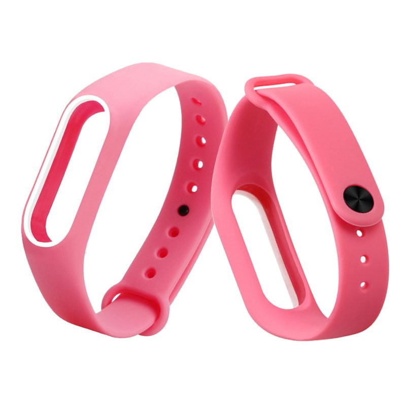 Silicone Dây Đeo Thay Thế + 2 Miếng Dán Bảo Vệ Màn Hình Cho Xiaomi Mi Band 2