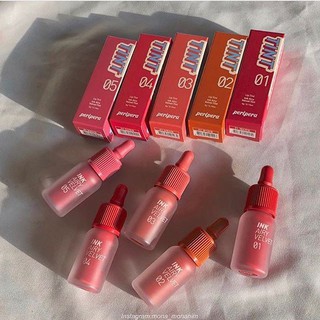 New 2019 Son kem lì Peripera Ink The Airy Velvet
