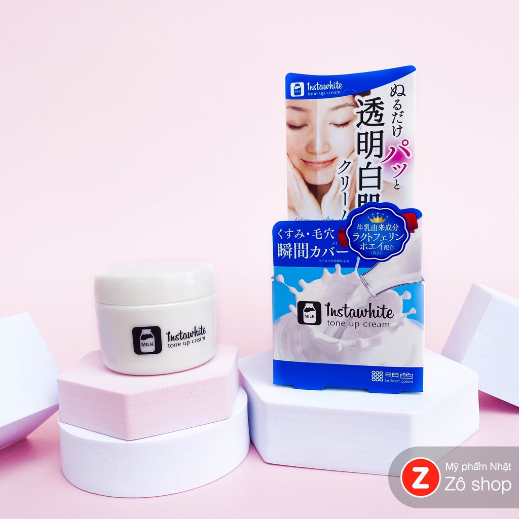 Kem dưỡng trắng lên tone Meishoku Instawhite Tone Up Cream 50g