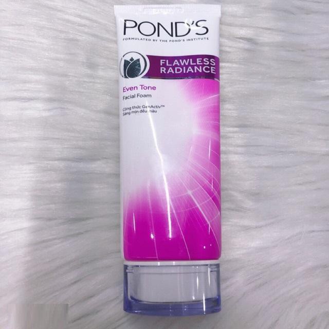 (Chính hãng công ty) Sữa Rửa Mặt Sáng Da Pond's Flawless Radiance 100g