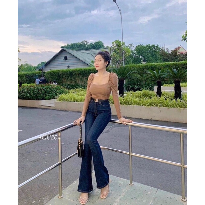 Jean ống pass giãn cạp siêu cao cho các nàng 🍃