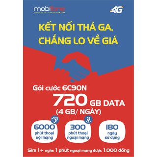 Sim Mobifone 6C90N