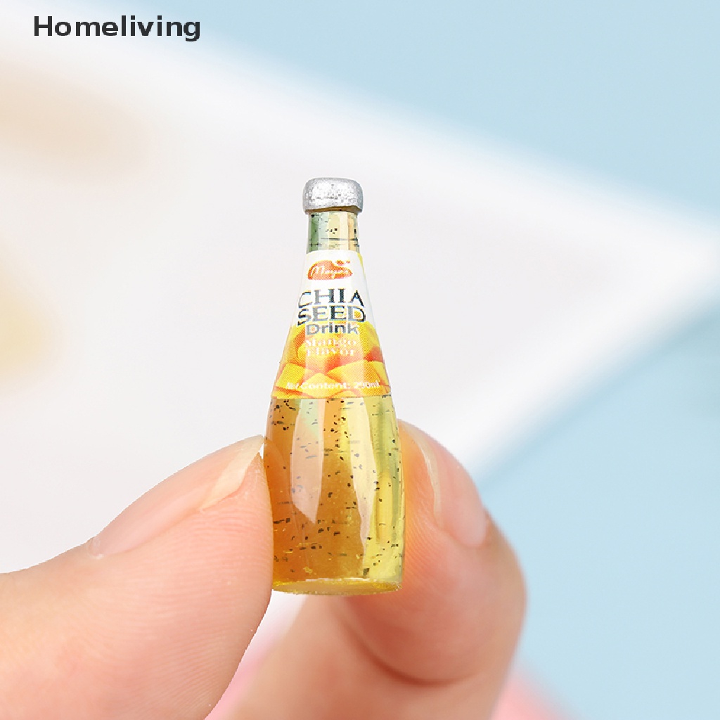 Set 10 Ly Nước Ngọt Mini Tỉ Lệ 1: 12 Dùng Để Trang Trí Nhà Búp Bê