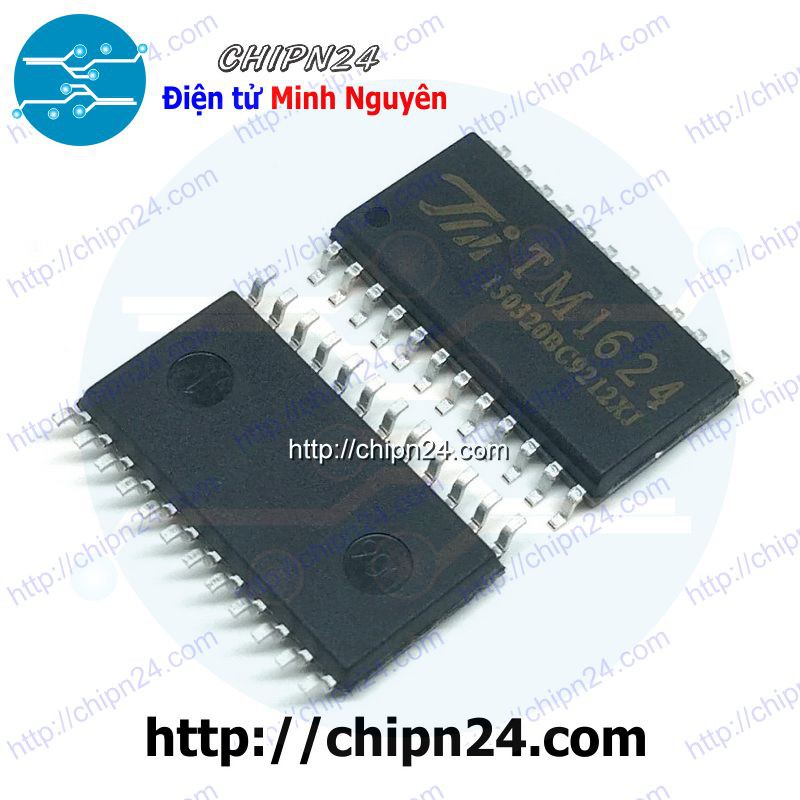 [1 CON] (SOP) IC Dán TM1624 SOP-24 (SMD) (1624)