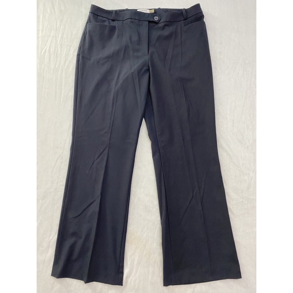 Quần tây dáng suông Calvin Klein navy đậm (Big size) - Thanh lý vnxk