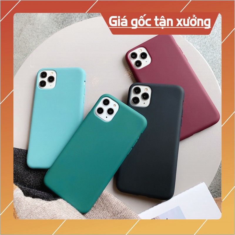 ttdỐp lưng iphone trơn dẻo 8 màu 5/5s/6/6plus/6s/6splus/7/7plus/8/8plus/x/xr/xs/11/12/pro/max/plus/promaxstd