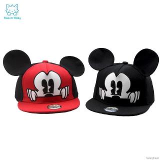 Mũ Lưỡi Trai Tai Chuột Mickey Dễ Thương Cho Bé