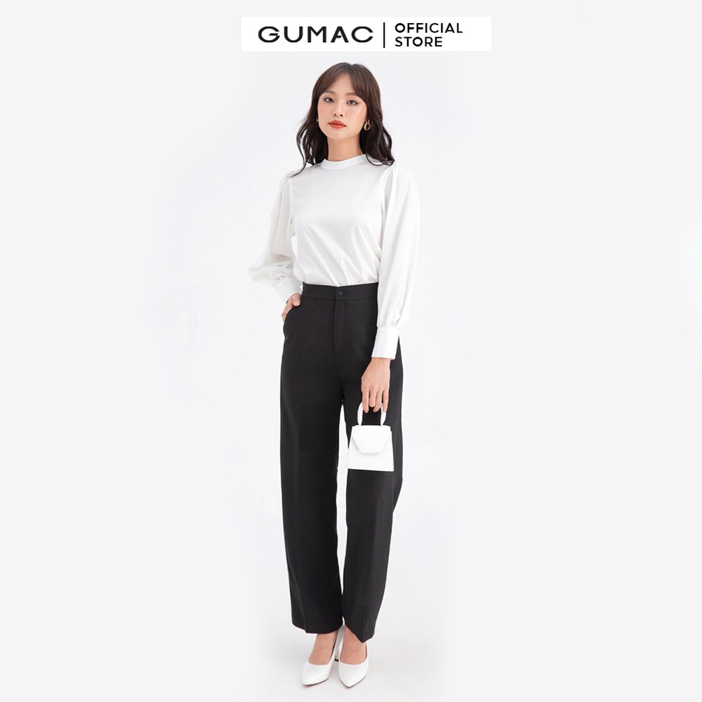 Quần cơ bản ống suông GUMAC QB666