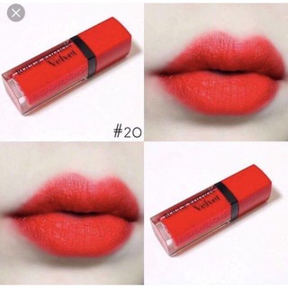 SON BJ VELVET số 20 CAM ĐỎ