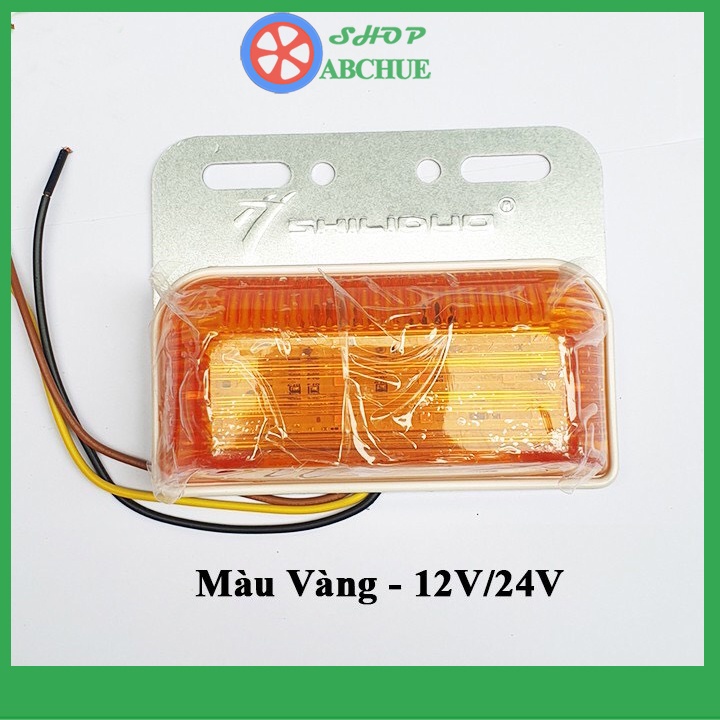 Đèn led sườn xe tải nhiều màu 12V 24V