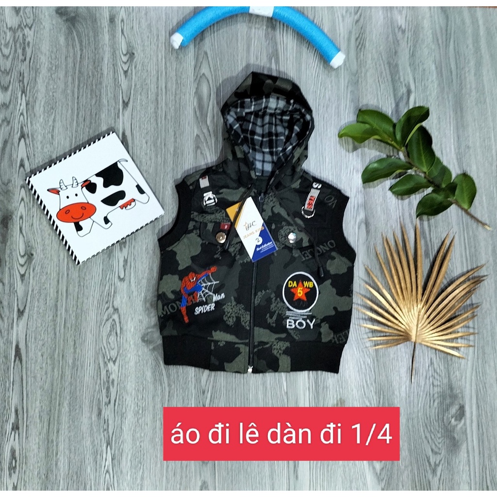 Áo khoác nỉ Hoodie dành cho bé trai và gái kidStore2022 8kg đến 20kg