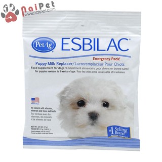 Sữa Bột Dinh Dưỡng Cho Chó Esbilac PetAg Gói 21g
