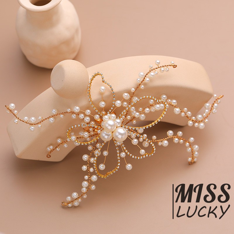 Lược cài tóc kiểu dáng thời trang thanh tú dành cho cô dâu