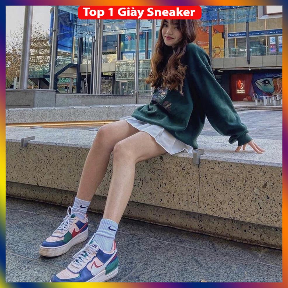 Tẩt Cao Cổ Màu Trắng Nam Nữ cực hot dễ phối đồ với giày sneaker - NT STORE SNEAKER