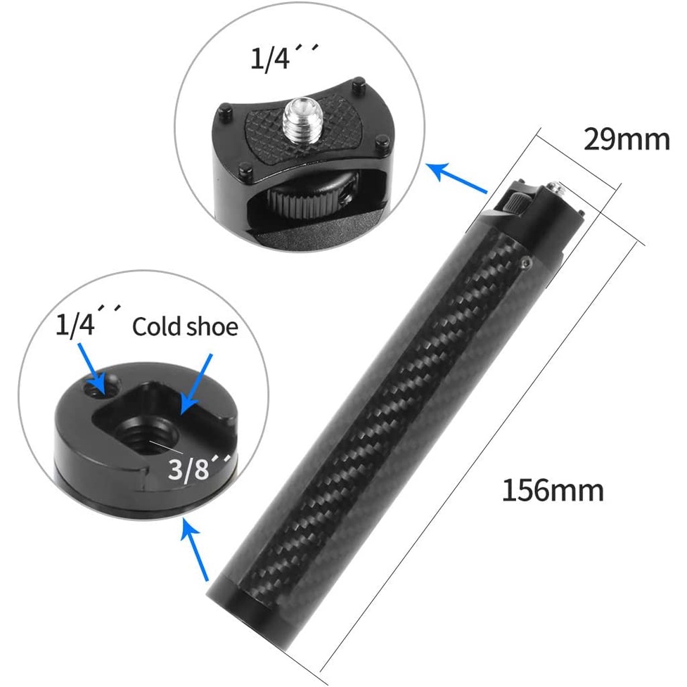 Tay Cầm Ổn Định XT-XINTE Bằng Sợi Carbon Cho Weebill S