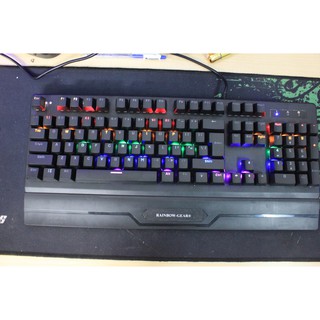Keyboard RAINBOW-GEAR V8 (Phím cơ – 10 chế độ LED)