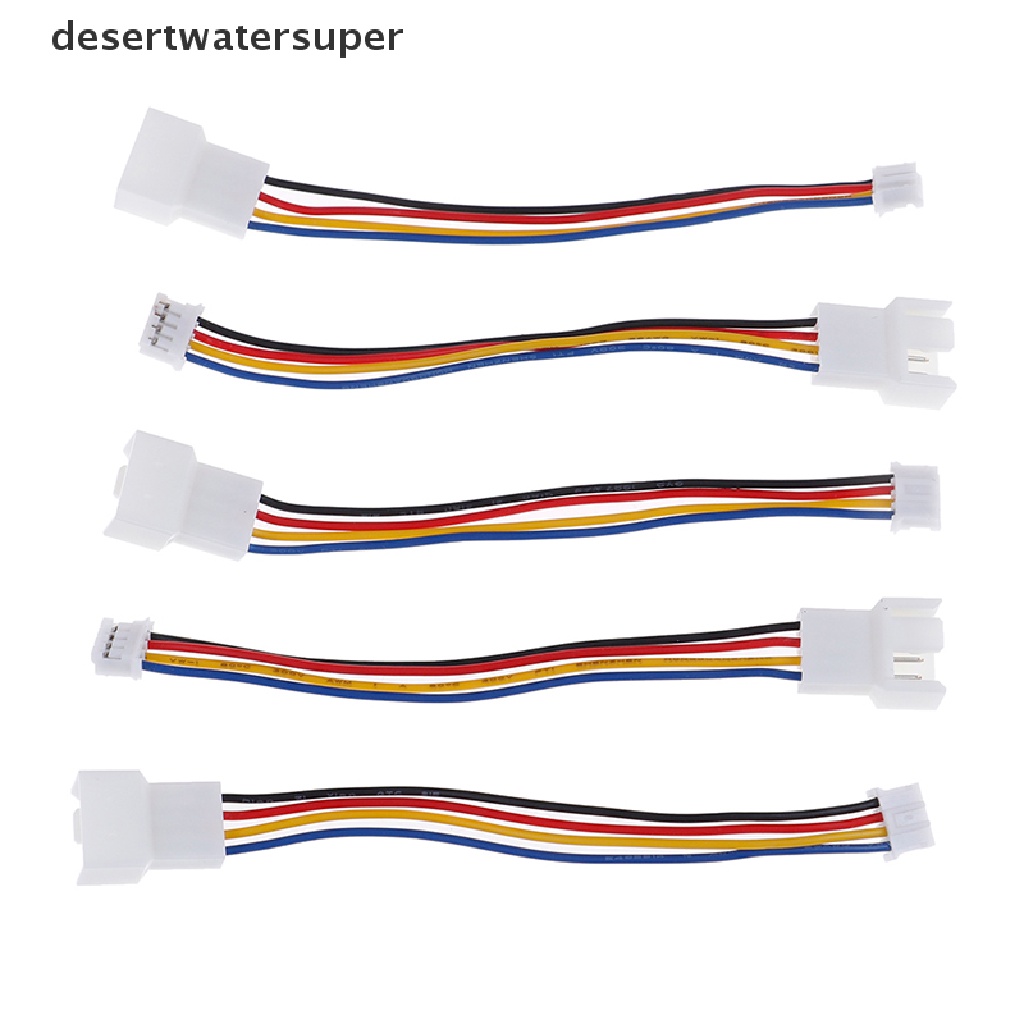 Set 2 Cáp Nối Dài Quạt Tản Nhiệt 4 Pin Sang 3pin 4pin PWM
