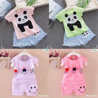 Combo 10 bộ đồ hè cho bé gái