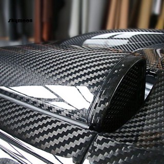 Nhãn dán PVC trang trí xe hơi hình sợi carbon chống nước siêu bóng 5D