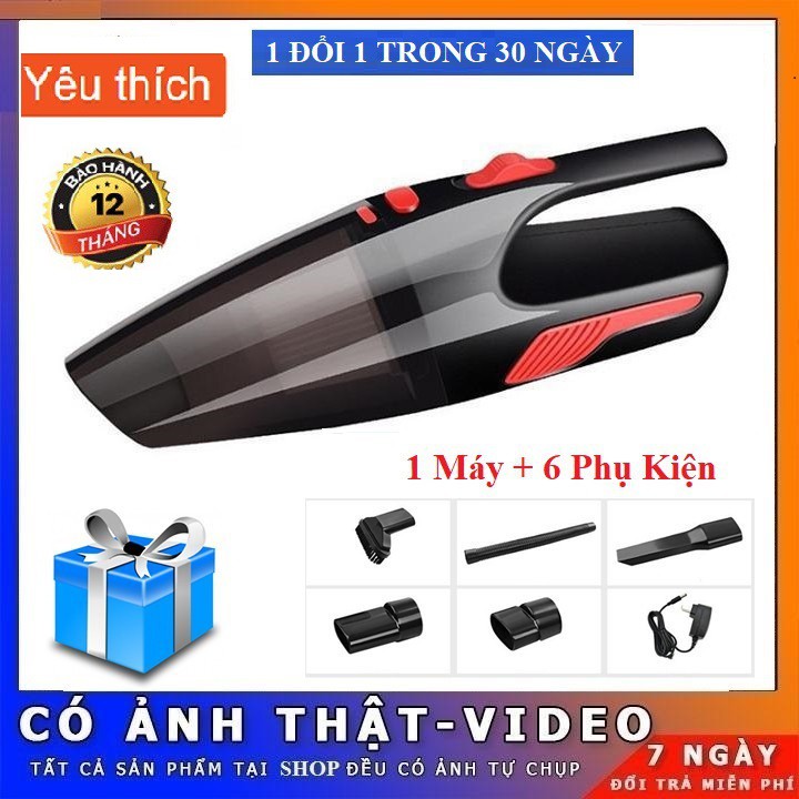 Máy Hút Bụi Mini 𝐅𝐑𝐄𝐄 𝐒𝐇𝐈𝐏  Có Dây Và Không Dây Hút Cực Mạnh Dùng Cho Gia Đình Và Xe Hơi BH 1 Năm 1 Đổi 1 !