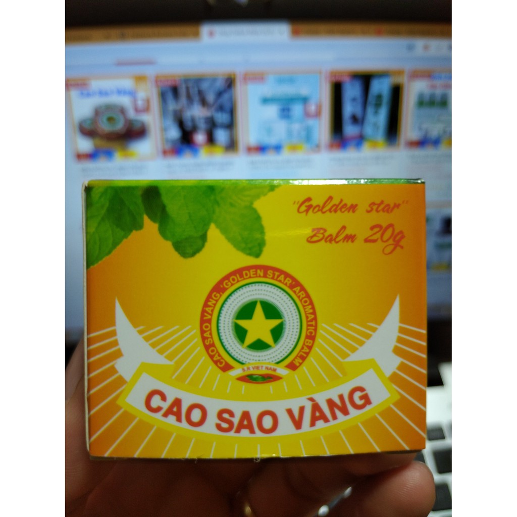 Cao sao vàng 20g Dược TW3 ( Dầu Cù Là ) - Golden star Balm