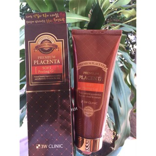 Gel tẩy tế bào chết 3W Clinic Premium Placenta Soft Peeling Gel