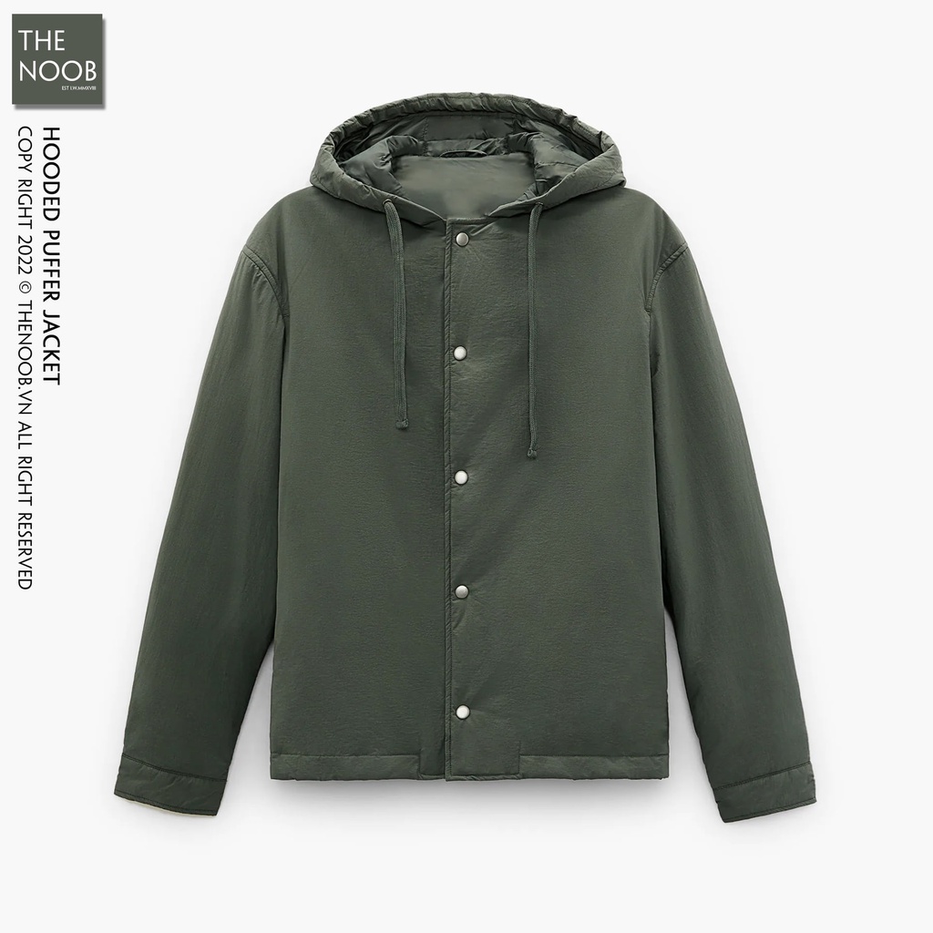 Áo Khoác Trần Bông Có Mũ - 2022AK30