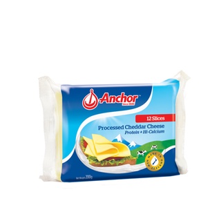 Phô mai lát cheddar Anchor 12 miếng