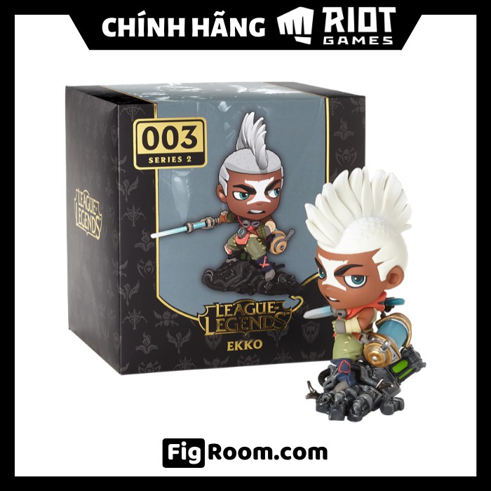 Mô hình LoL Ekko Chibi - EKKO FIGURE  - Figure LMHT Liên Minh Huyền Thoại