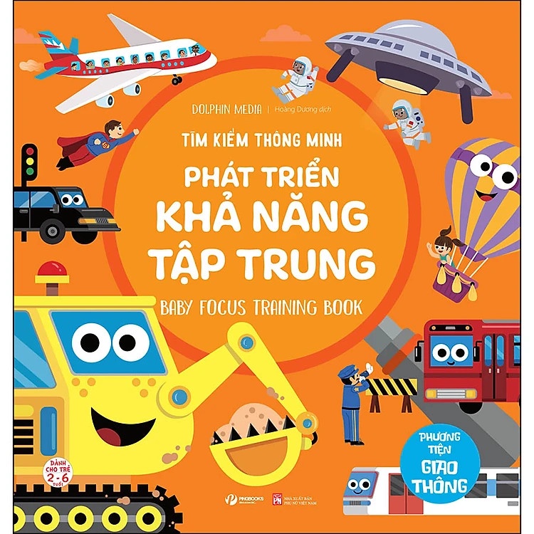 Sách - Tìm Kiếm Thông Minh Phát Triển Khả Năng Tập Trung [Cho bé 2-6 tuổi]