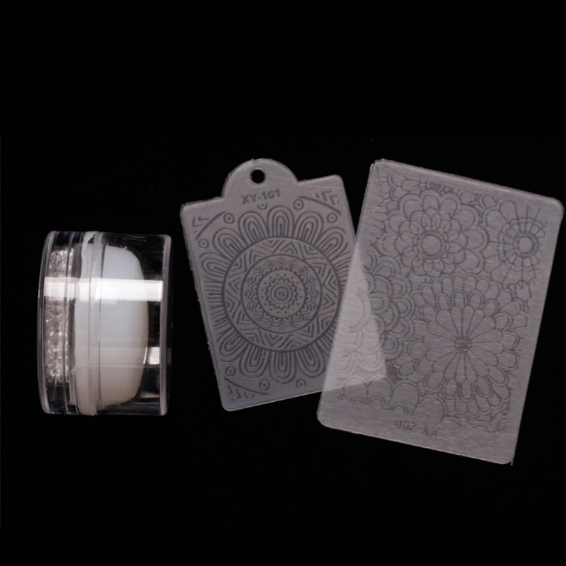 Bộ Dụng Cụ In Hình Móng Tay Nghệ Thuật Bằng Silicone