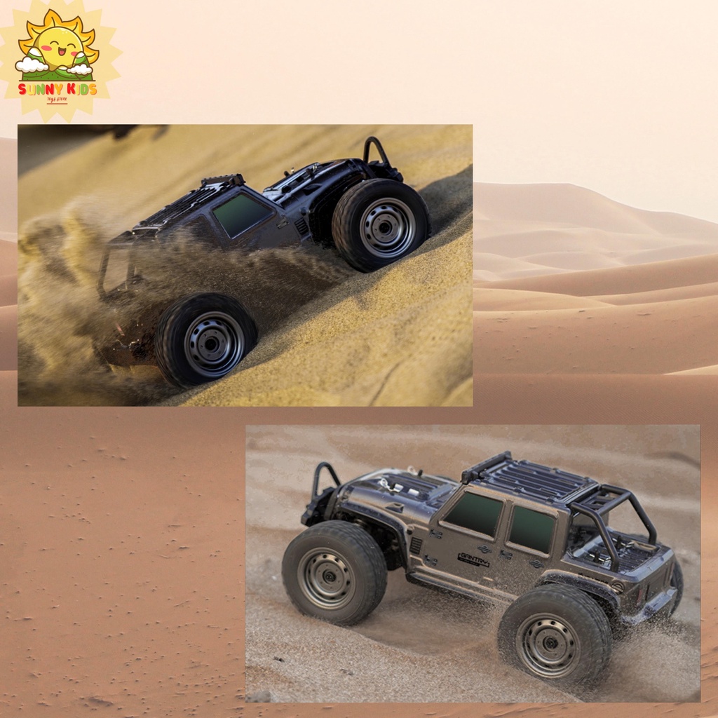 Xe địa hình điều khiển từ xa Jeep cao cấp GANTRY 1:16, công nghệ cao, 38km/h, 2.4GHz, 80m, Drift, Off-road - Sunny Kids