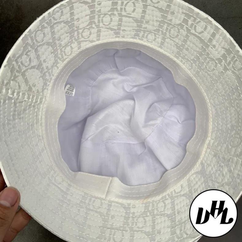 Mũ Bucket Form Cụp Vải QC in Thêu Dior Thời Trang Nam Nữ