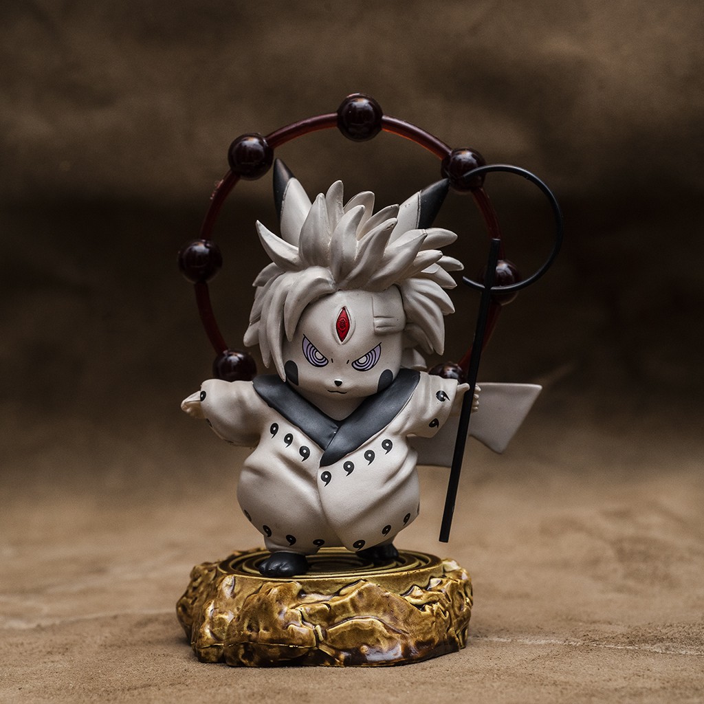 Mô hình Naruto, Sasuke Lục Đạo cosplay - Mô hình trang trí Naruto Figure Haki Shop