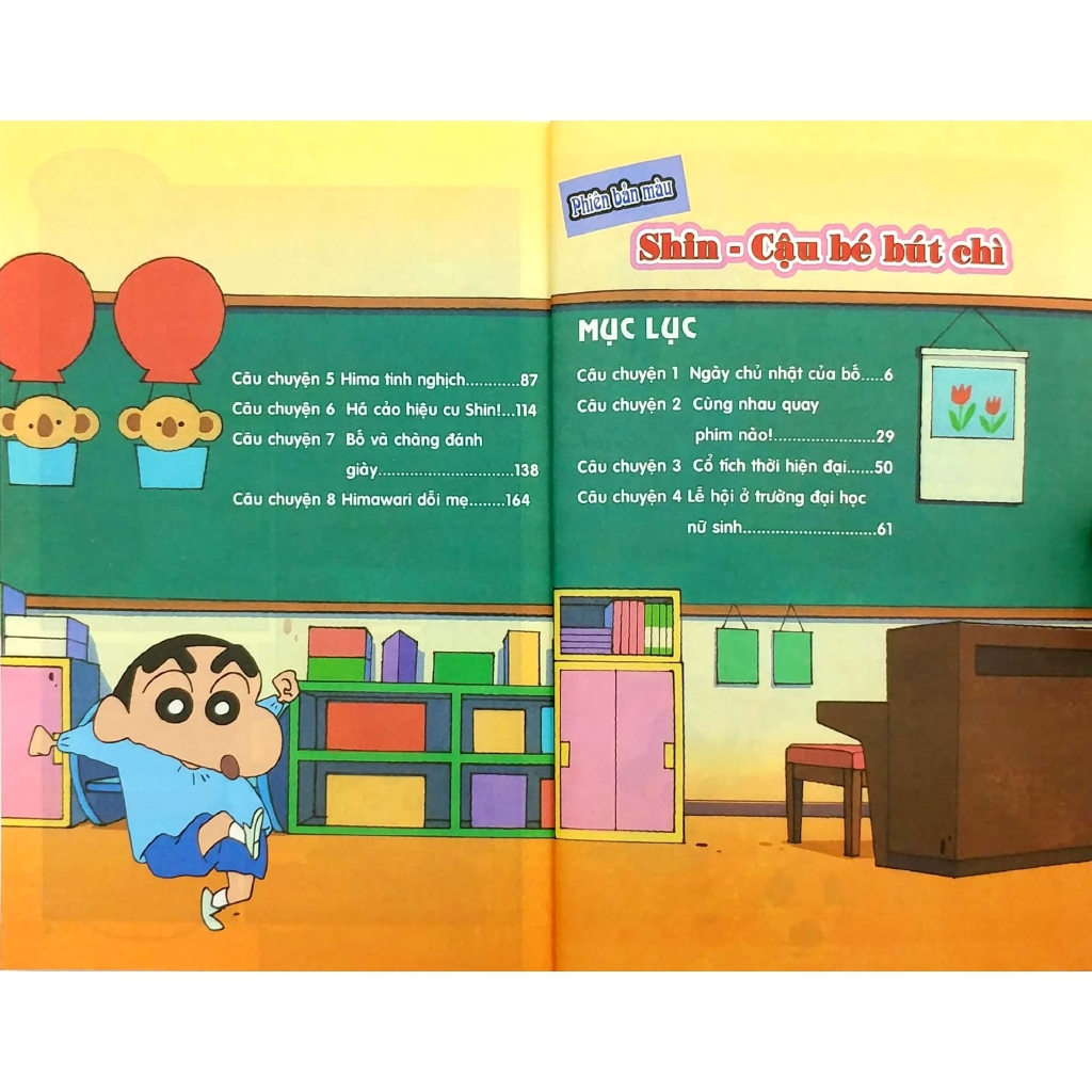 Sách - Shin - Cậu Bé Bút Chì - Hoạt Hình Màu - Tập 35